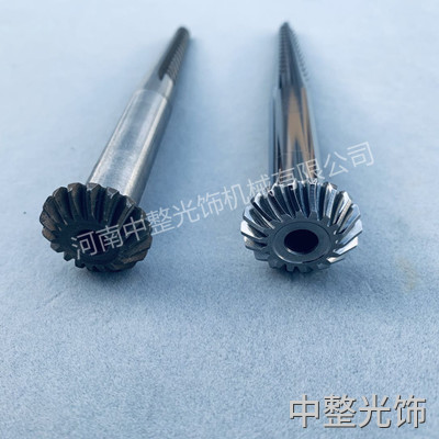 采棉机锥齿精密镜面抛光效果
